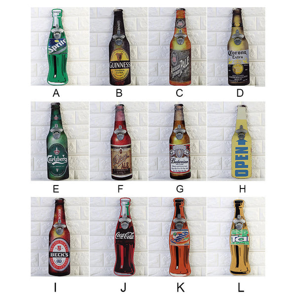 Retro Soda's Style Wall Bottle Opener