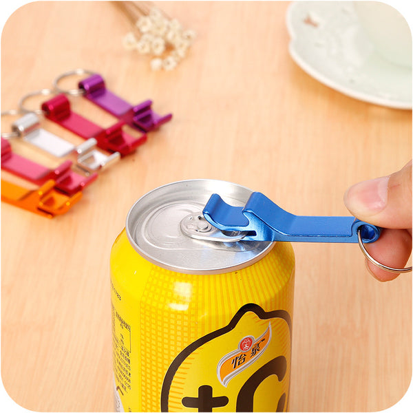 Aluminum Apricot Bottle Opener Keychain