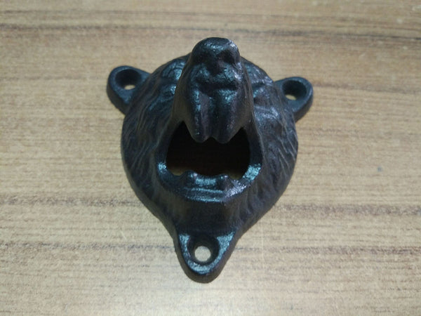 Grizzly Bear Bottle Wall Opener