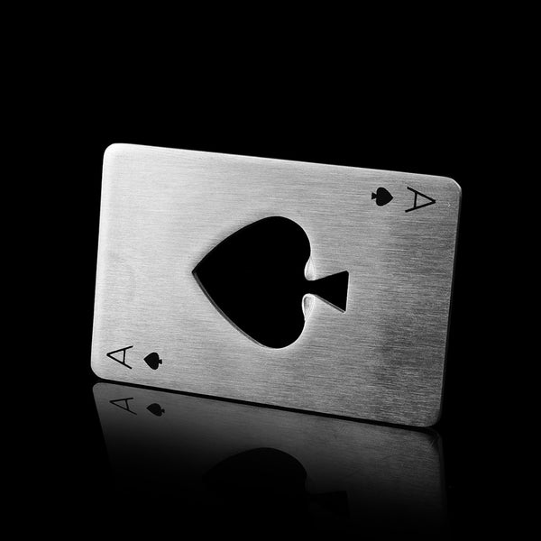 Cool Poker Card Bottle Opener