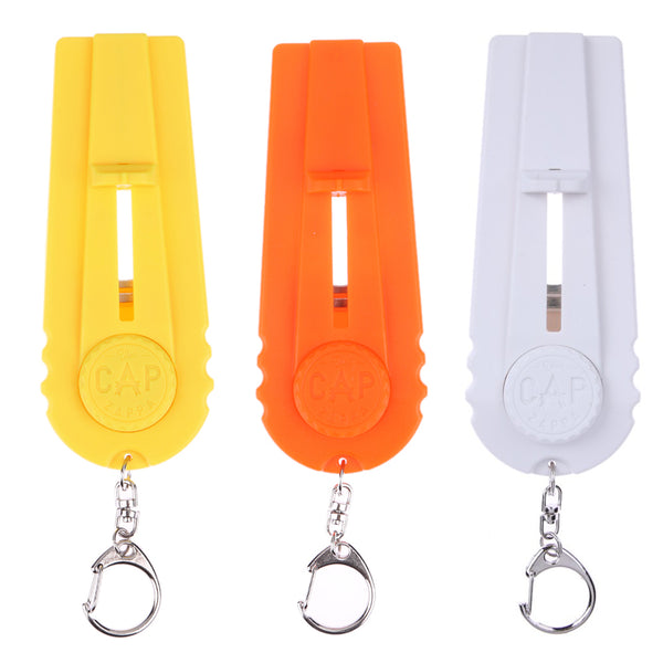 Flying Cap Bottle Opener Keychain