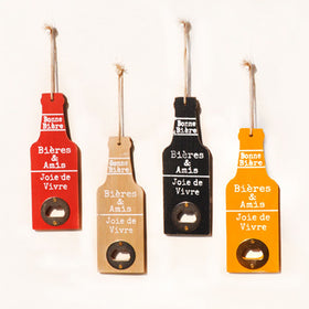 Old Style Wooden Bottle Opener