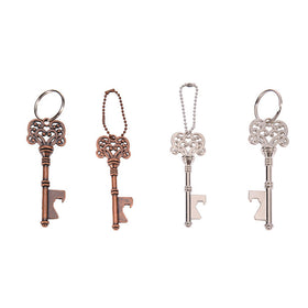 Vintage Skeleton Key Bottle Opener Keychain