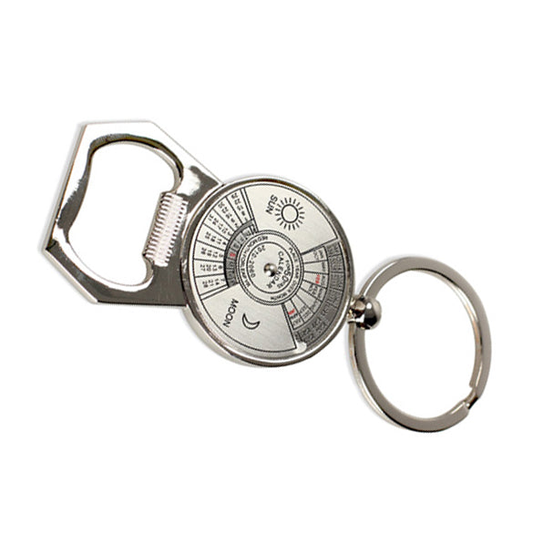 Mini Perpetual Calendar Bottler Popper Keychain