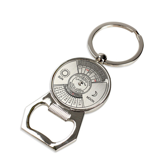 Mini Perpetual Calendar Bottler Popper Keychain