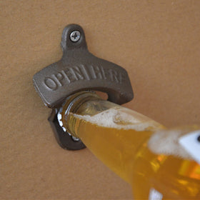 Old Time Style Wall Bottle Opener