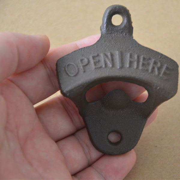 Old Time Style Wall Bottle Opener