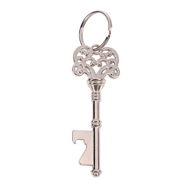 Vintage Skeleton Key Bottle Opener Keychain